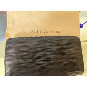 Louis Vuitton Epi Electric Zippy Wallet - Noir